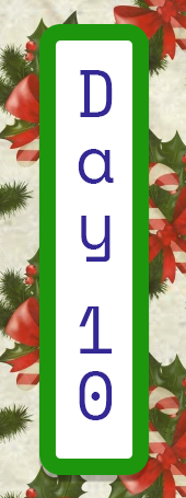Gift box for day 10.