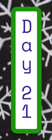 Gift box for day 21.